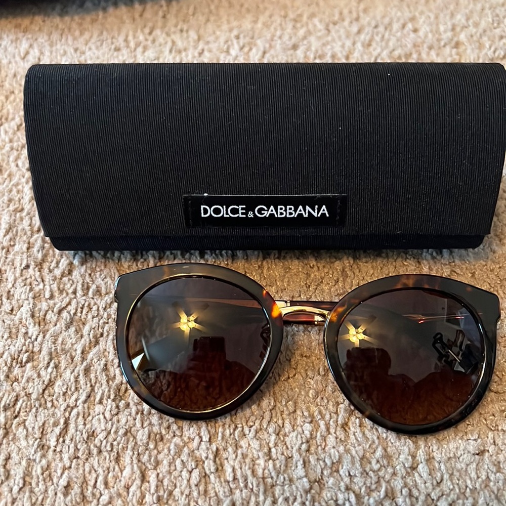 Dolce and Gabbana sunglasses. Lightly worn/ like new